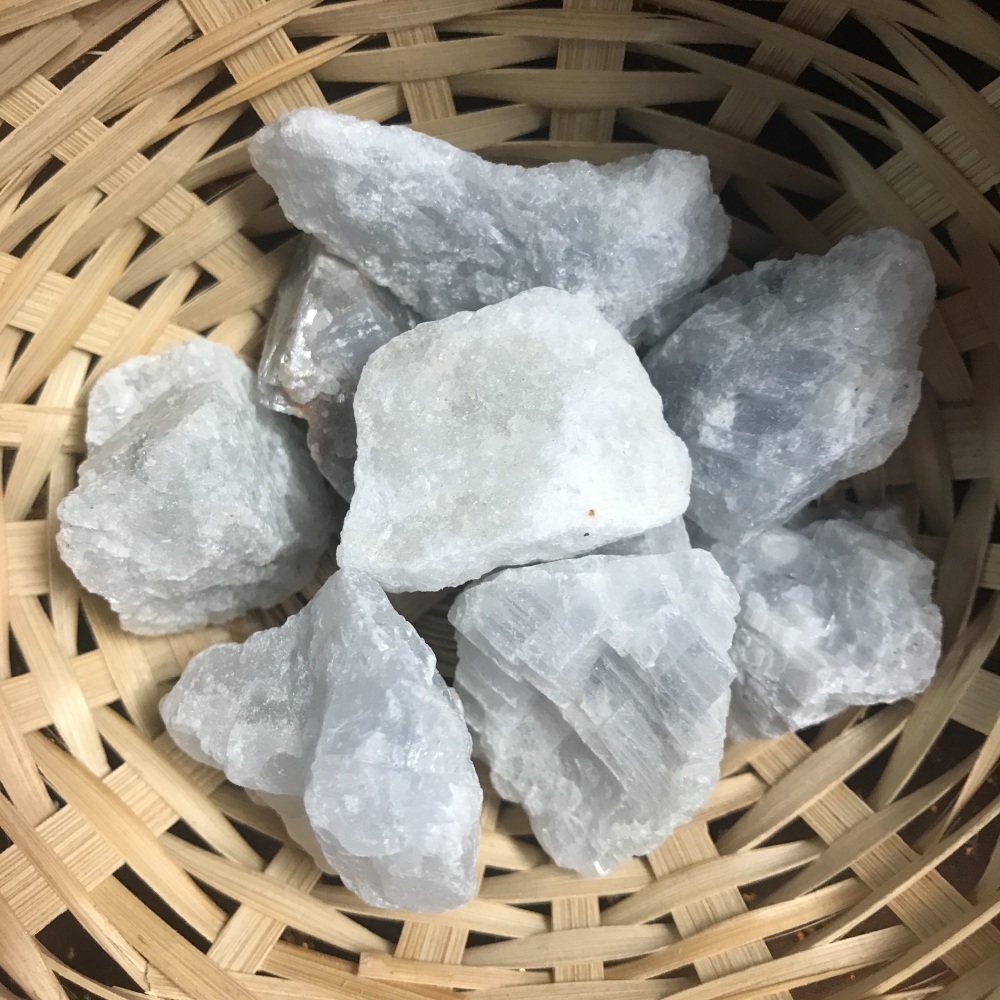 Raw Stone - Calcite, Blue