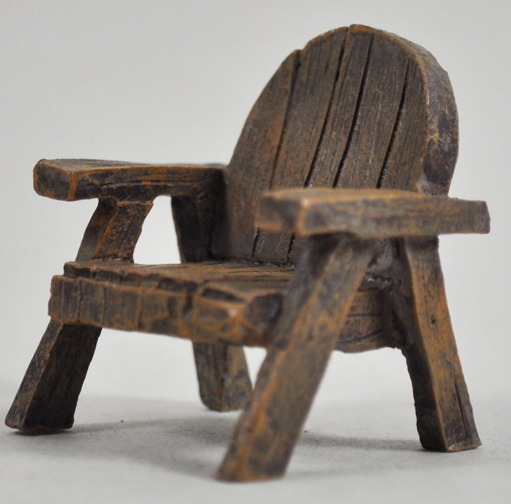 Fairy Garden Wood Effect Chair