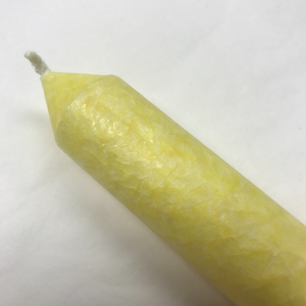 Dinner Candle with Fragrance - 3rd Chakra - Manipura (Yellow)