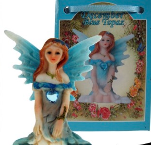 Birthstone Fairy - 12 December (Blue Topaz)
