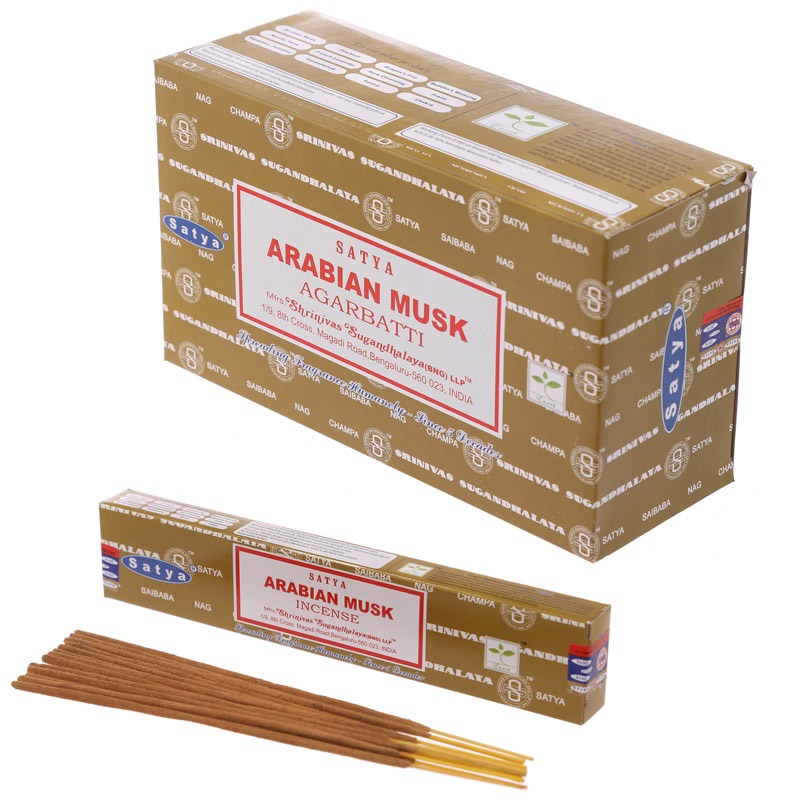 Satya - Musk, Arabian Incense Sticks