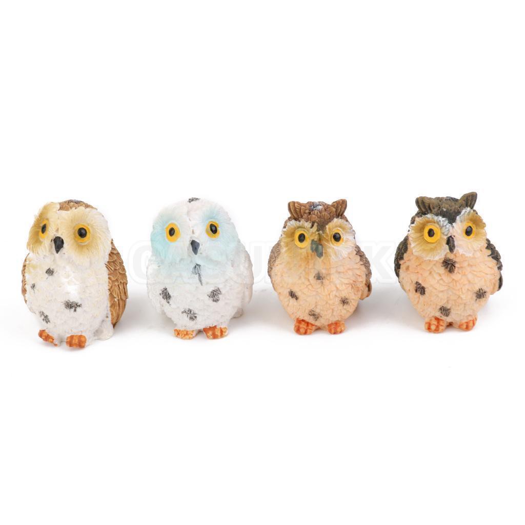 Miniature Resin Owl