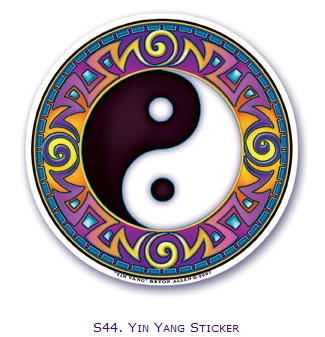Window Sticker - Yin Yang