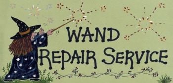 Witchy Sign - Wand Repair Service