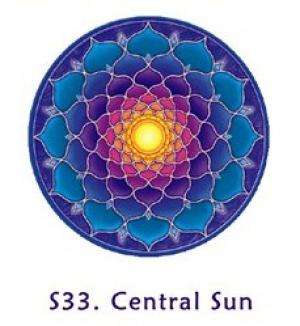 Window Sticker - Central Sun