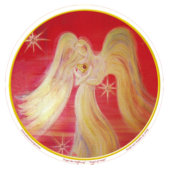 Window Sticker - Angel of Hope