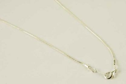 18 Inch Snake Chain - Silver Plated