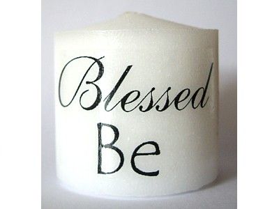 Candle - Blessed Be - 3.5cm