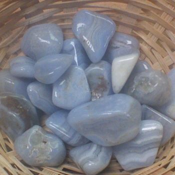 Tumblestone - Agate, Blue Lace
