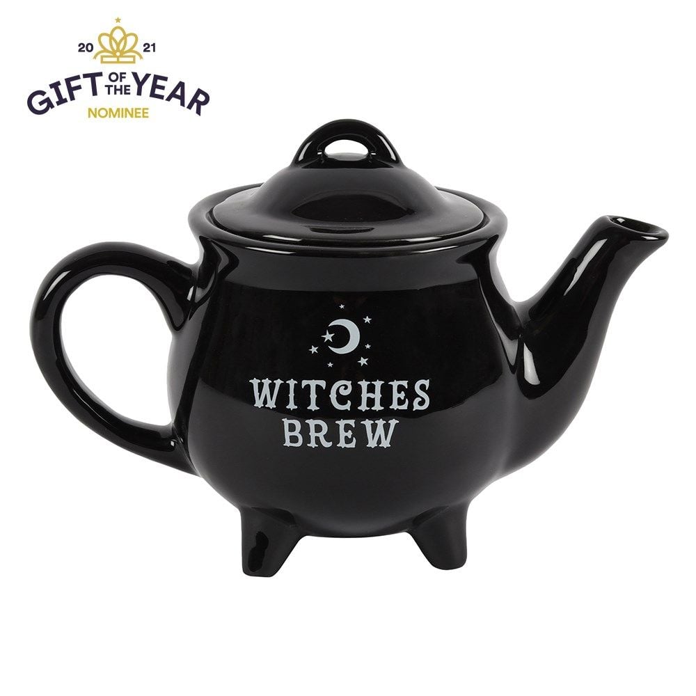 Cauldron Teapot Witches Brew