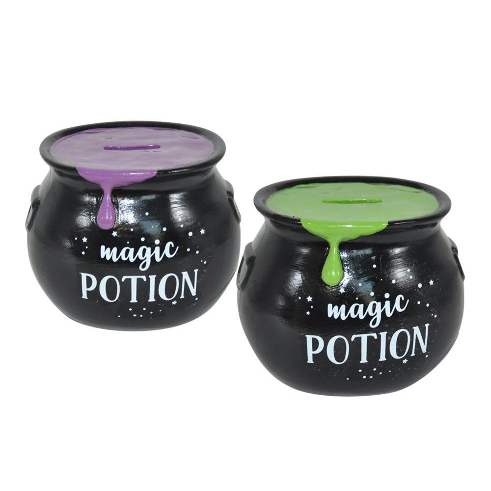 Magic Potion Cauldron Money Bank