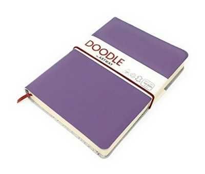 Artway Plain Doodle Notebook/Journal - Purple