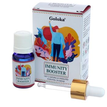 Aromatherapy Essential Oil Blend by Goloka - Immunity Booster 10ml