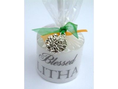 Candle - Sabbat - Litha with Lucky Charm - 3.5cm