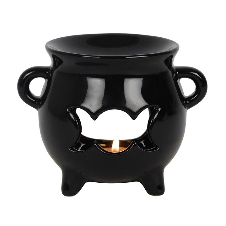 Cauldron Oil Burner - Triple Moon