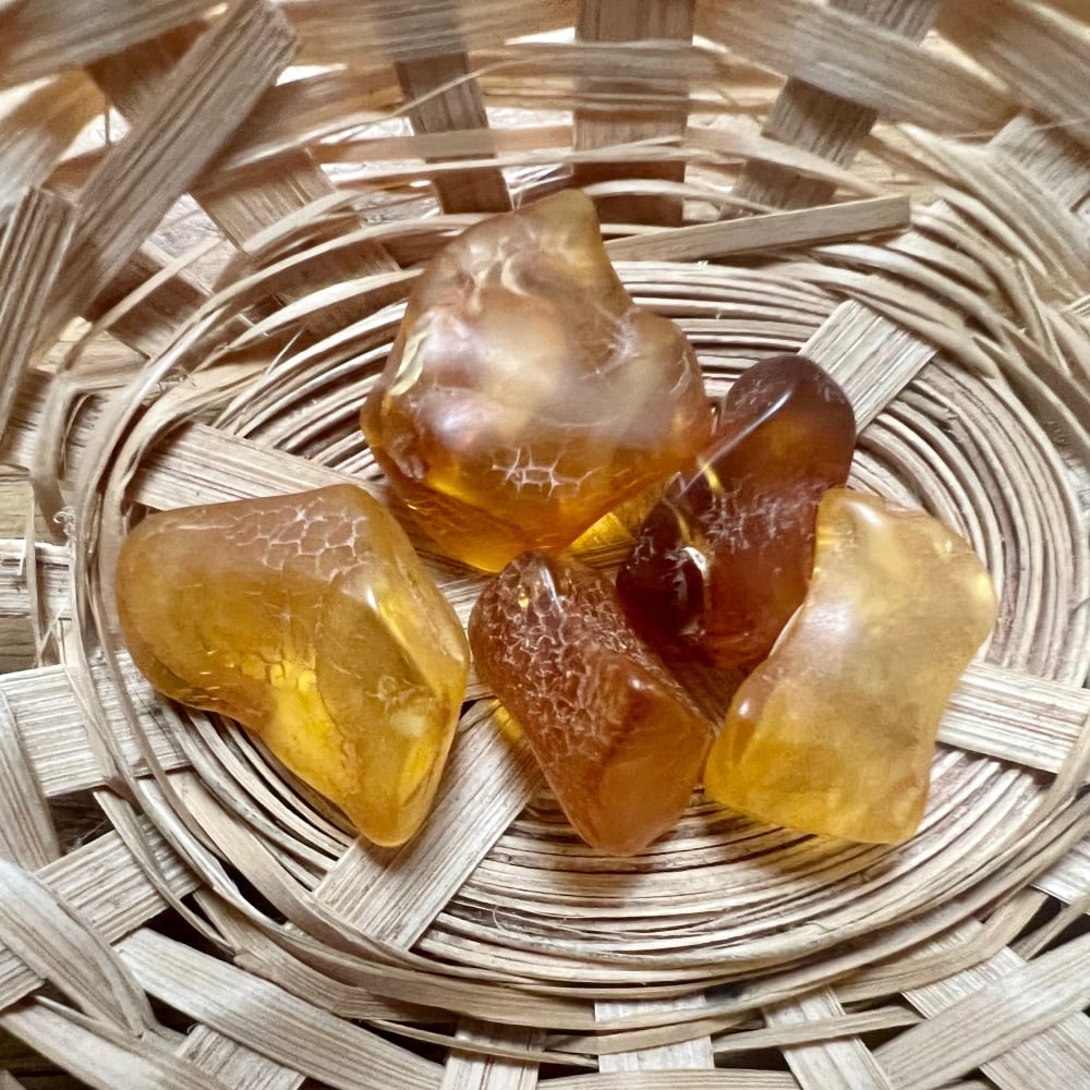 Raw Stone - Amber (Small)