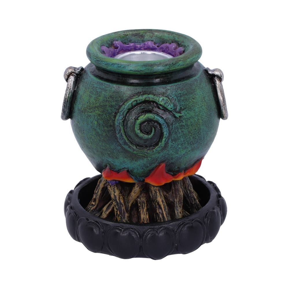 Backflow Incense Burner - Emerald Cauldron 7.3cm