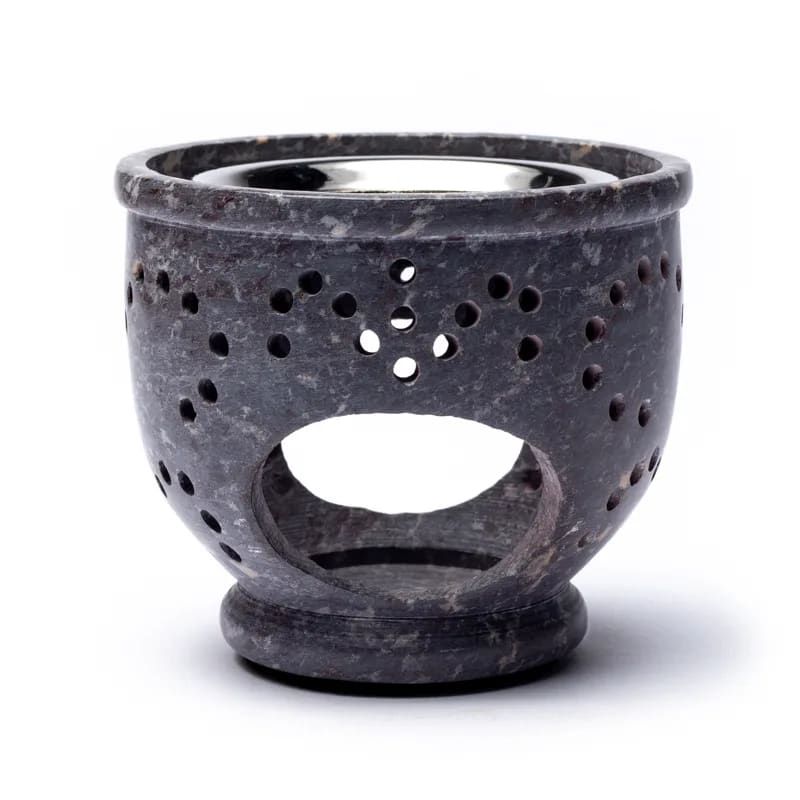 Incense and Oil Burner with Sieve