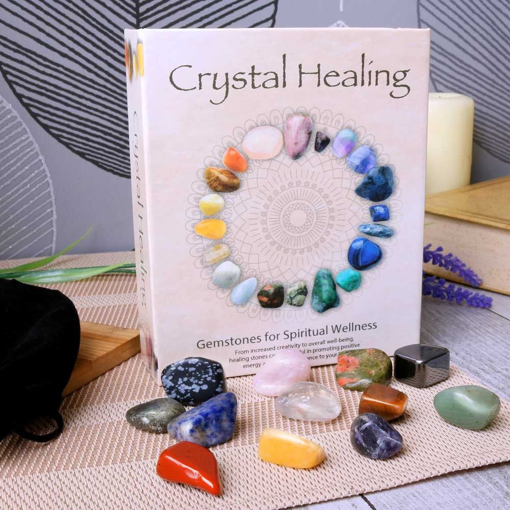 Boxed Set - Crystal Healing - Gemstones for Spiritual Wellness