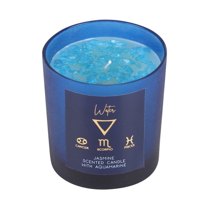 Element Candle - Water (Jasmine Aquamarine)