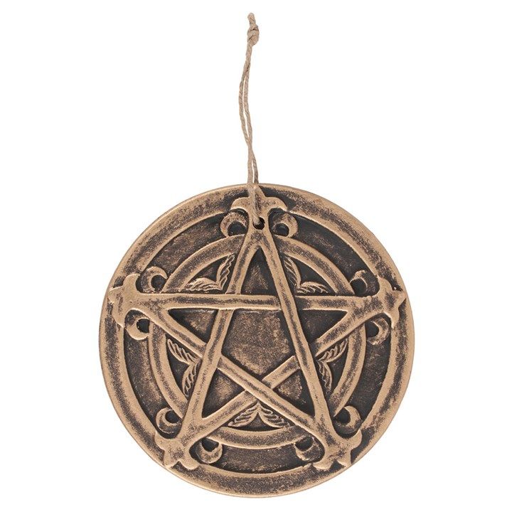 Terracotta Plaque - Pentagram Bronze