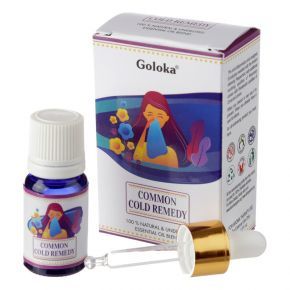 Aromatherapy Essential Oil Blend by Goloka - Common Cold Remedy 10ml