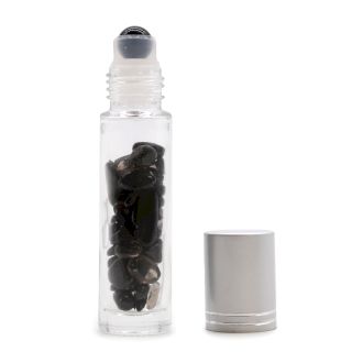 Gemstone Essential Oil Roller Bottle - Black Tourmaline