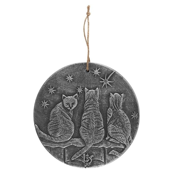 Terracotta Plaque - Wish Upon a Star - Silver