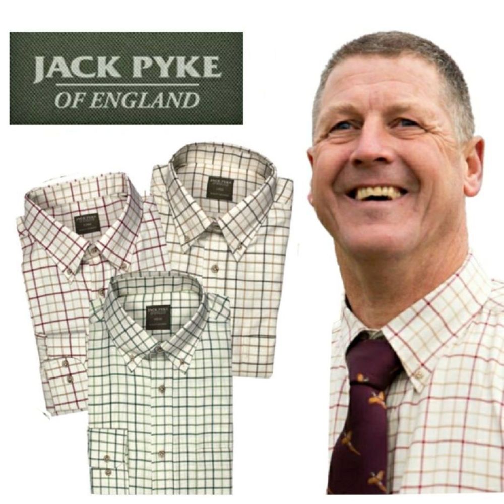 Men's Jack Pyke Countryman Hunting and Shooting Check Shirt