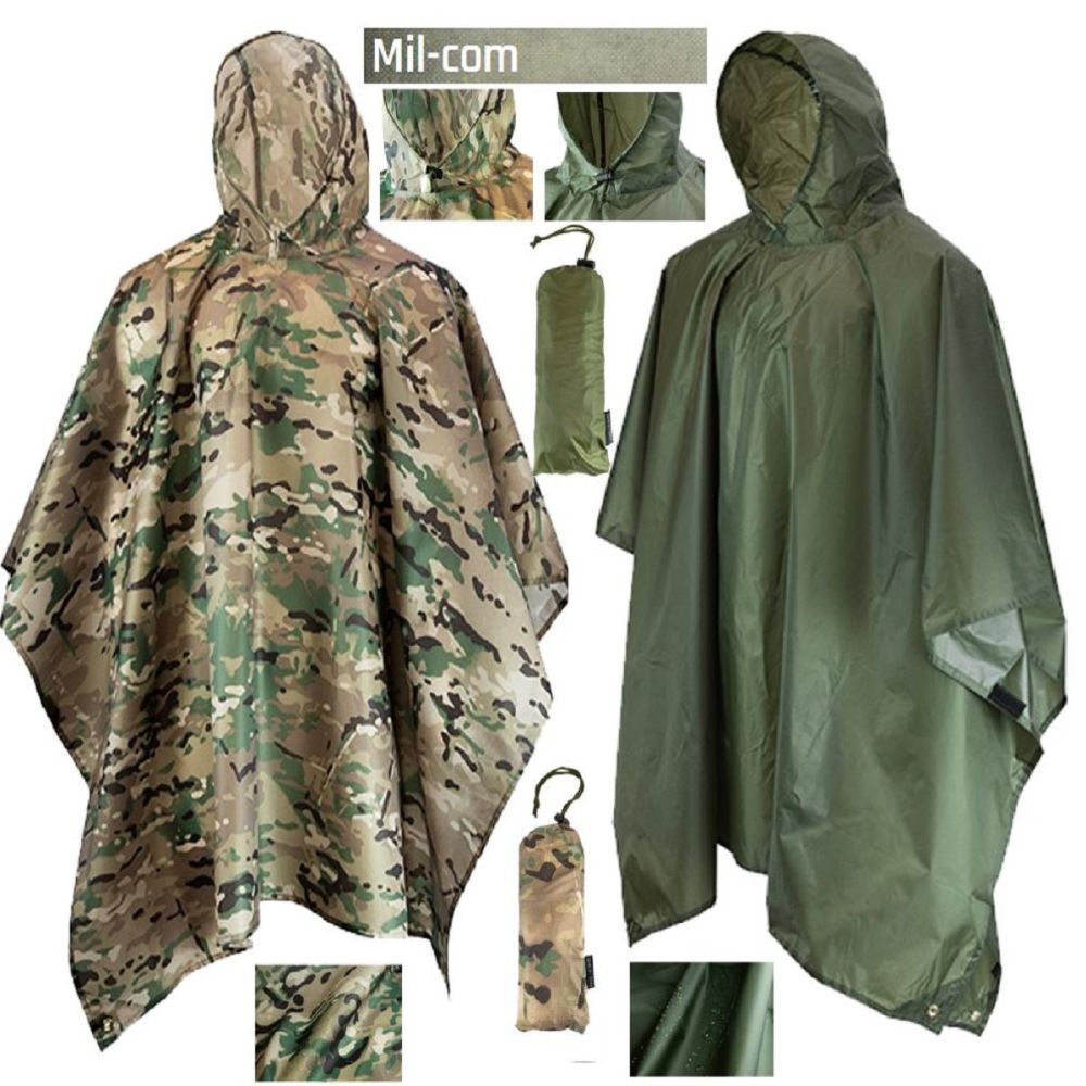 Waterproof Poncho from Mil-Com