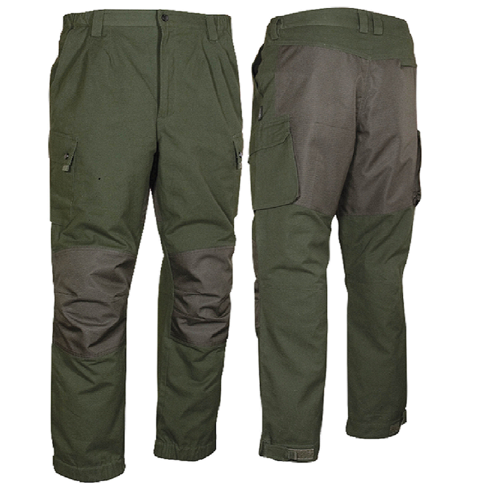 Jack Pyke Countryman Trousers, Heavy Duty, Cotton Canvas in Green