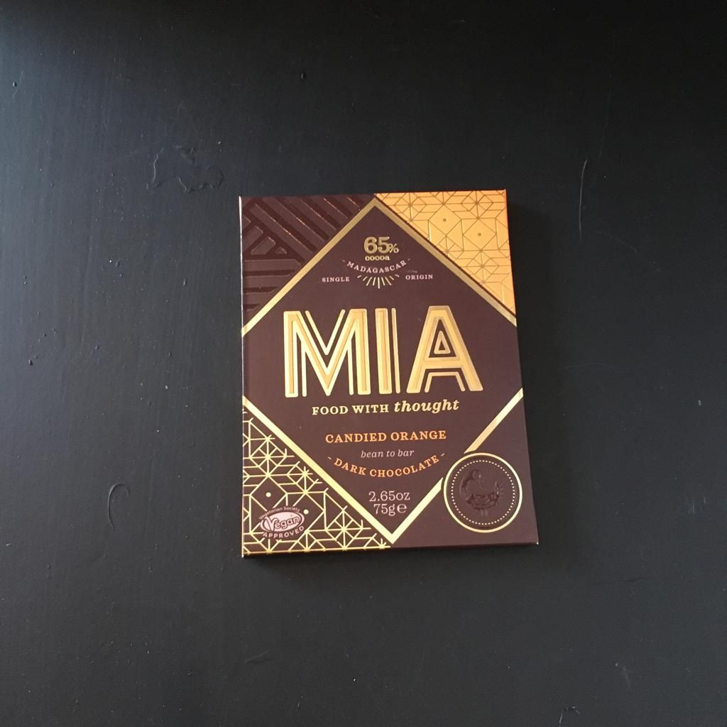 Mia Dark Chocolate with Candied Orange