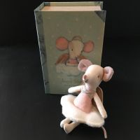 Maileg - Angel Mouse in Story Book