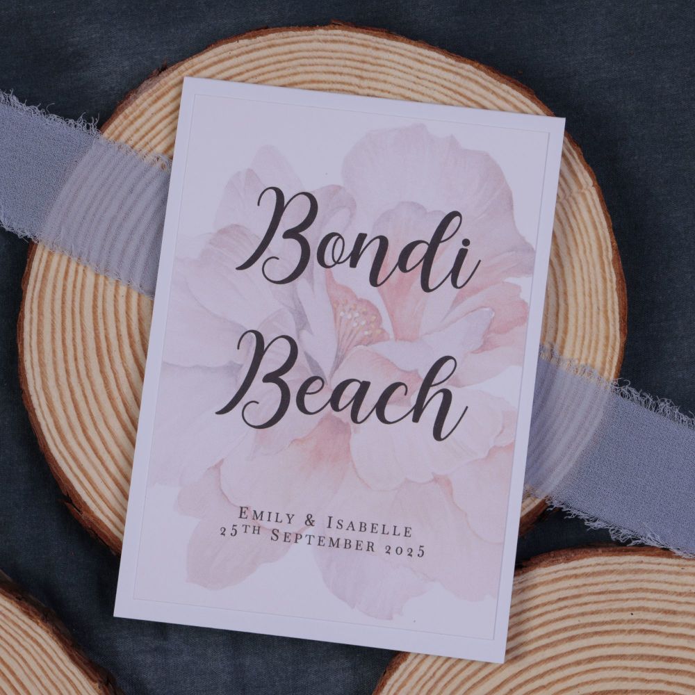 The Bold and the Beautiful Table Name Cards