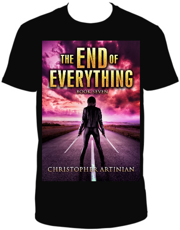 THE END OF EVERYTHING: BOOK 7 T-SHIRT
