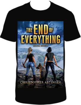 THE END OF EVERYTHING: BOOK 8 T-SHIRT
