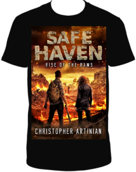 SAFE HAVEN: BOOK 1 - RISE OF THE RAMS (NEW DESIGN) T-SHIRT
