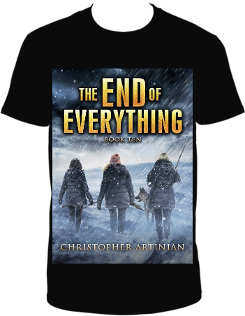 THE END OF EVERYTHING: BOOK 10 T-SHIRT