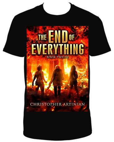 THE END OF EVERYTHING: BOOK 12 T-SHIRT