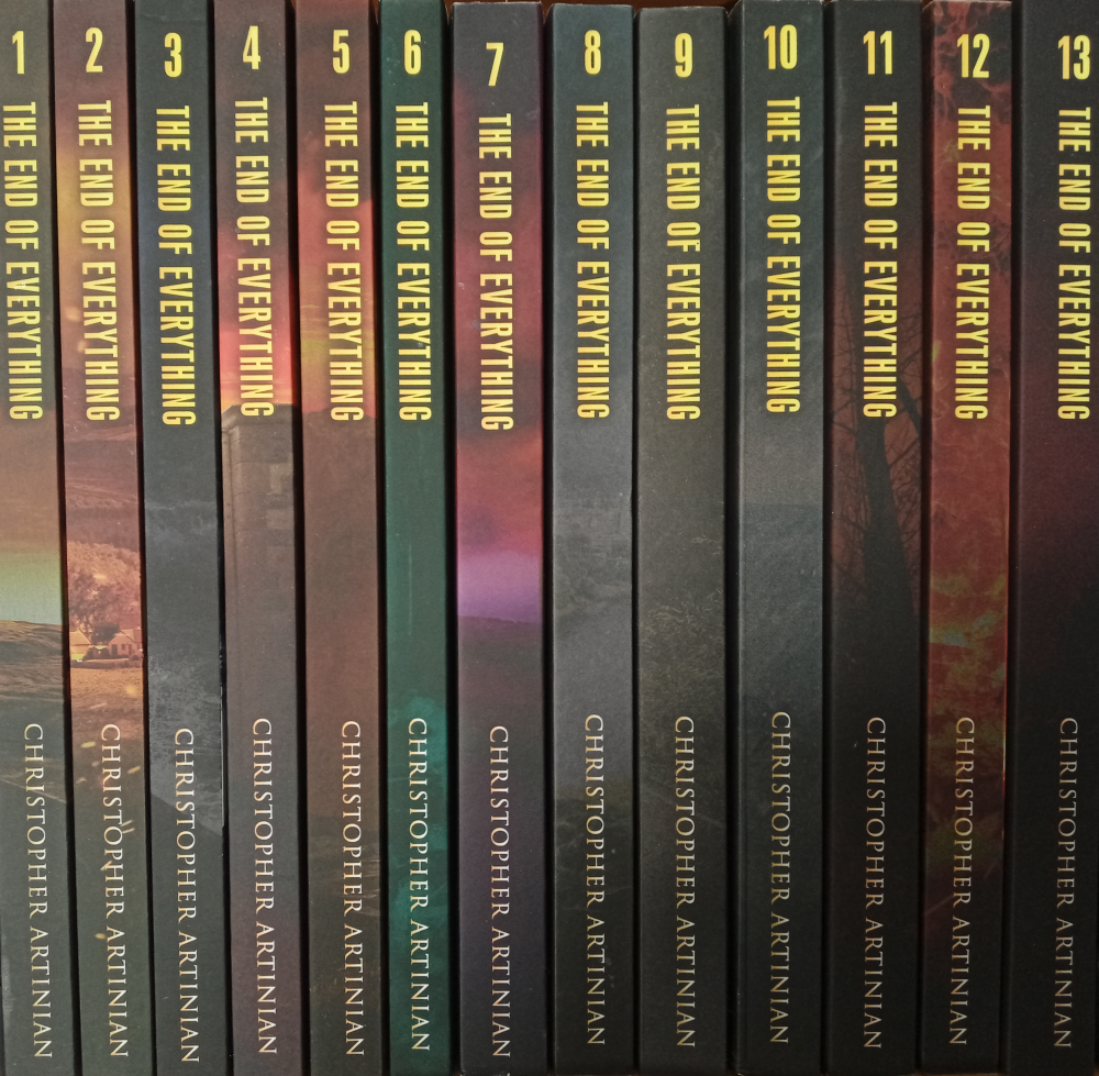 THE END OF EVERYTHING - SET OF 12 SIGNED PAPERBACKS