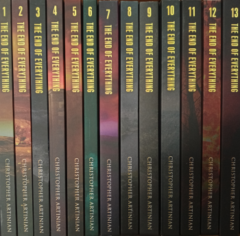 THE END OF EVERYTHING - SET OF 13 SIGNED PAPERBACKS
