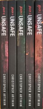 UNSAFE - SET OF 5 SIGNED PAPERBACKS