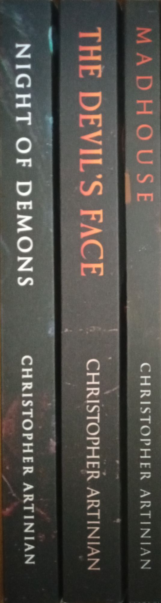 SCARES IN SCOTLAND - SIGNED 3 BOOK SET