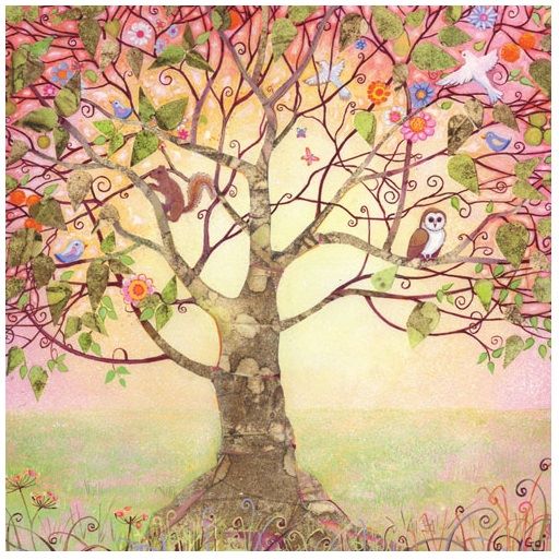 Penny Gaj Art - Greetings Card "Tree Of Life"