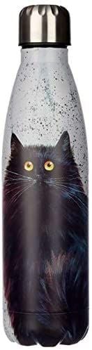 Kim Haskins Black Cat Reusable Stainless Steel Hot & Cold Thermal Insulated