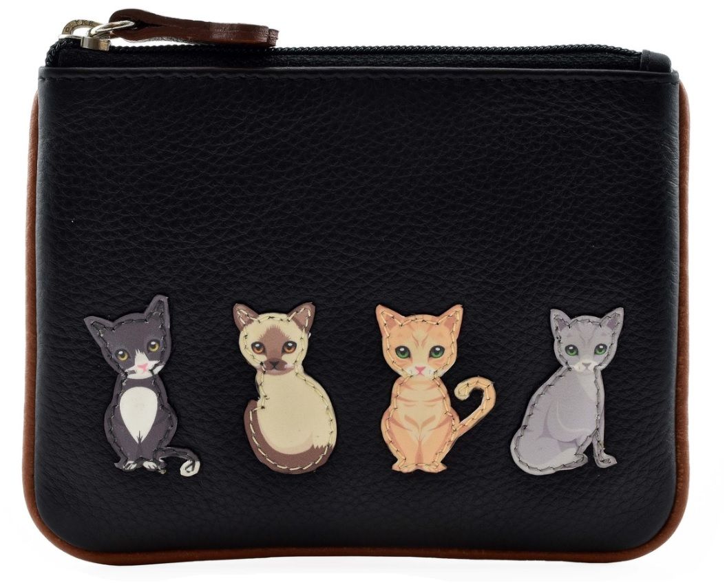 Best Friends Sitting Cats Coin & Card Purse - RFID