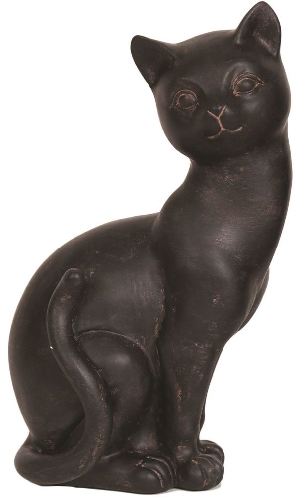 28048 - Sitting Black Cat WAS £14.99