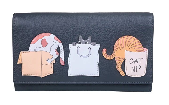 Kitty Chaos Matinee purse - RFID - Grey - 359874
