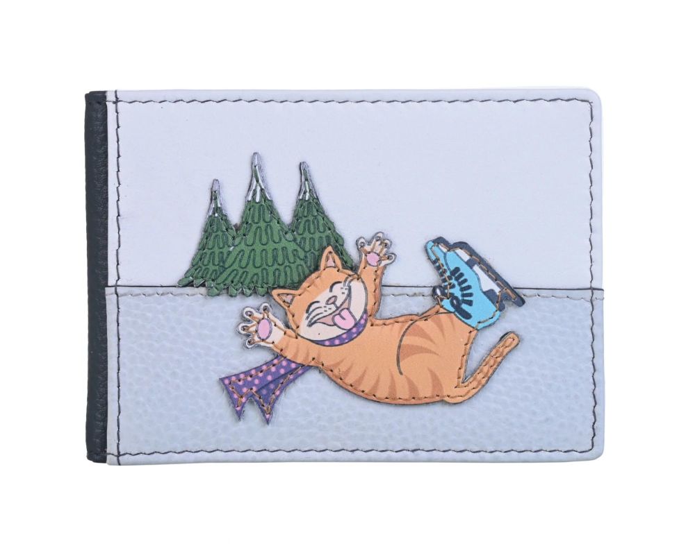 Skating Cats Travel Card / ID Holder - RFID - 678 84