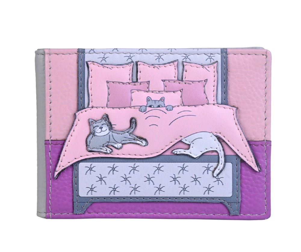 Mala Leather - Cat Nap Card Holder - 68186